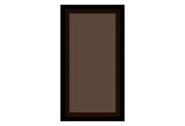 Fotografia Sklenená fasáda bronz 913x396 (V40 h-920), rám MDF čierny