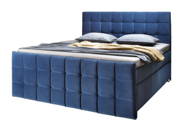 Posteľ Imperia 180x200 s roštom Matt Velvet 79 Davis, Hard-Top 9 cm
