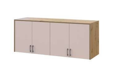 Nadstavec 4 drevotrieska 160x52x65 dub artisan / kašmír