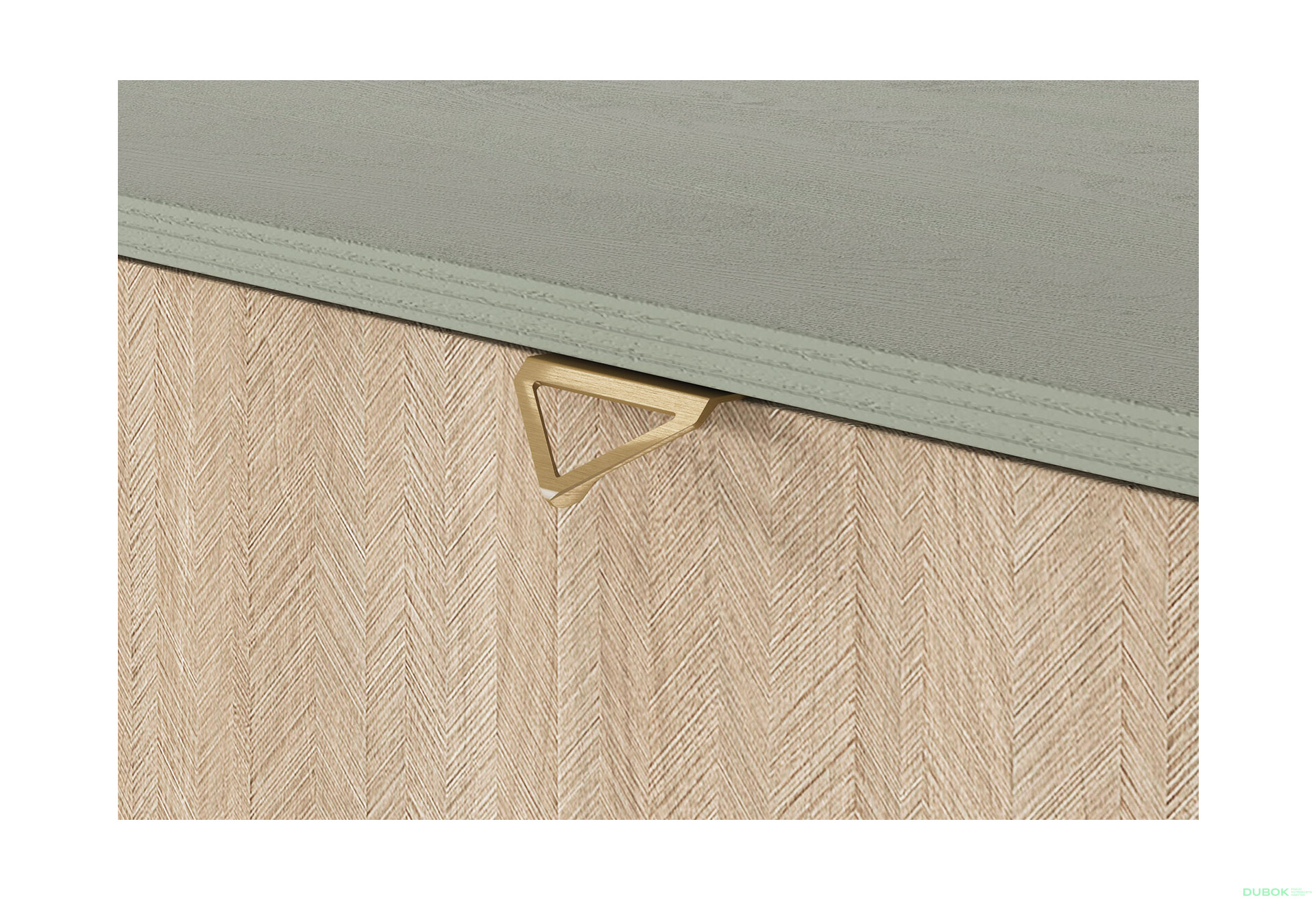 Komoda KSZD106 Forest eukalyptus / škandinávsky smrek - Fotografia 6 Fotografia 6 - Komoda KSZD106 Forest eukalyptus / škandinávsky smrek