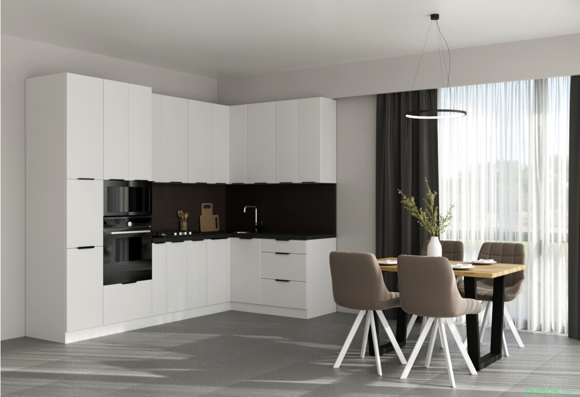 Sada 1,6x2,8, biela Flet Lux