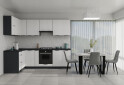 Fotografia 1 - Sada 1.6x2.6, antracit / biely mat Flet Lux
