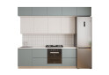 Fotografia 3 - Sada 2.4 k. biela, f. šedá mat / biela mat Interno Luxe