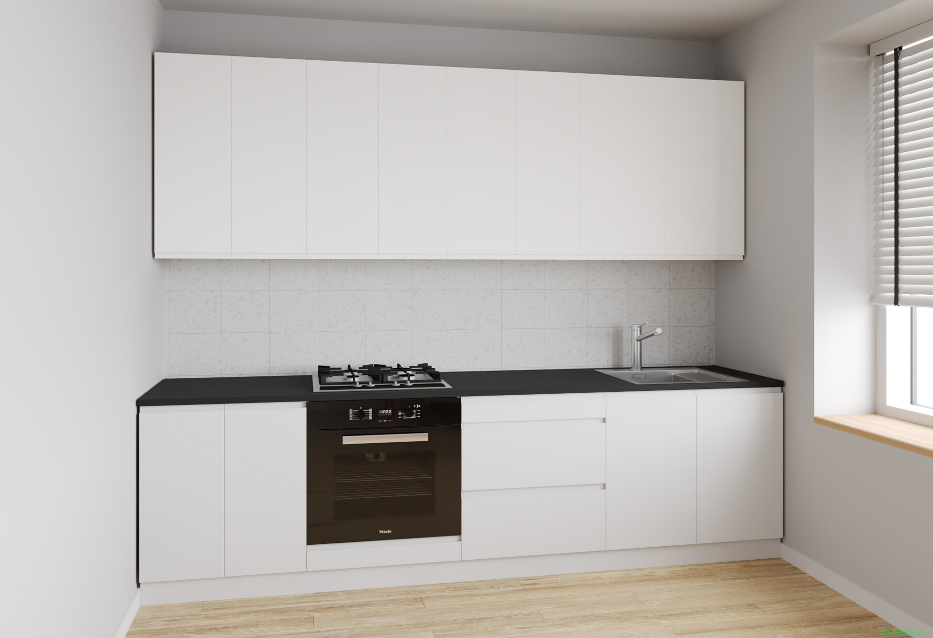 Fotografia 3 - Sada 2.6 k. biela, f. biela matná Interno Luxe