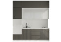 Fotografia 3 - Súprava 2.4 Biela / tmavošedý lesk, biely lesk Interno Glaňec Luxe