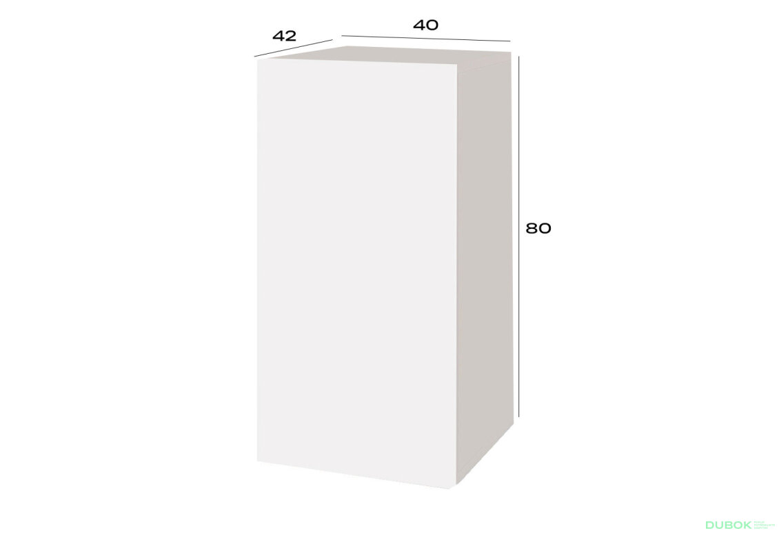 Fotografia 3 - Komoda 1D 40 cm kašmírová / nymphaea alba Space