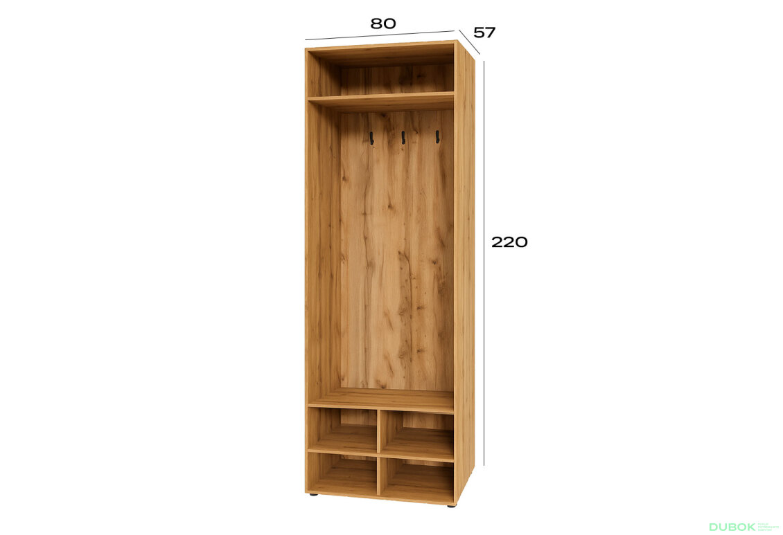 Fotografia 5 - Space Predsieň korpus (v-2200) dub apalačský