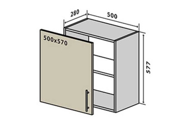 V52 Skrinka 1D 50