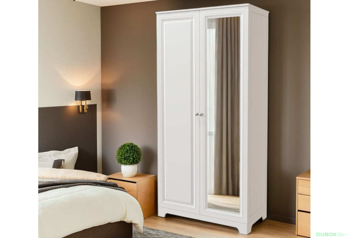 Fotografia 2 - Skriňa č. 2 / MDF V.1 + Zrkadlo V.1 Madrid