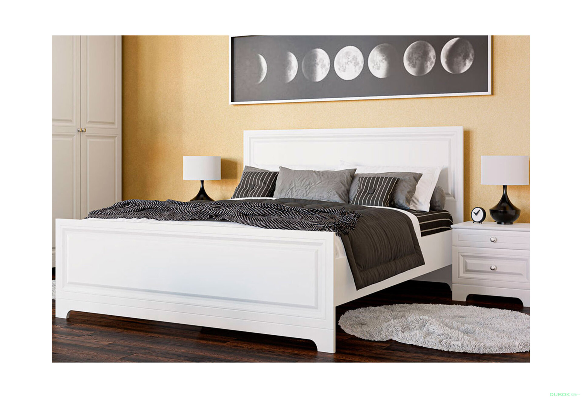 Fotografia 2 - Modul M10 Posteľ L-1600*2000 Madrid