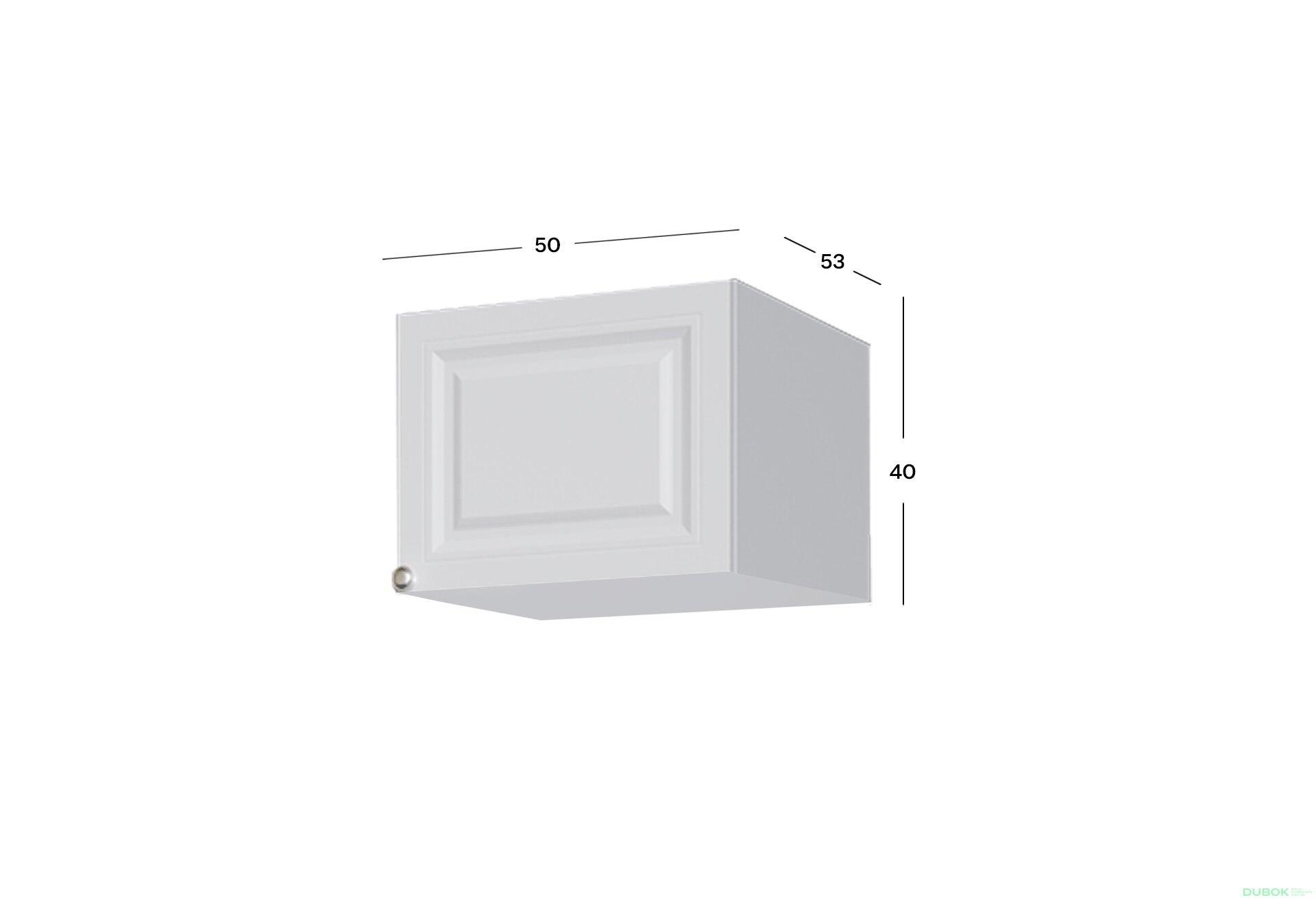 Fotografia 2 - Modul č. 11 + Fasáda F-500*400 V.1 / V.2 Biela Madrid