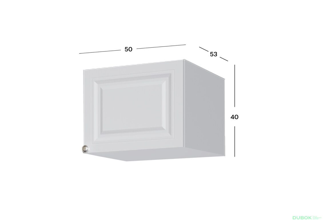 Fotografia 2 - Modul č. 11 + Fasáda F-500*400 V.1 / V.2 Biela Madrid