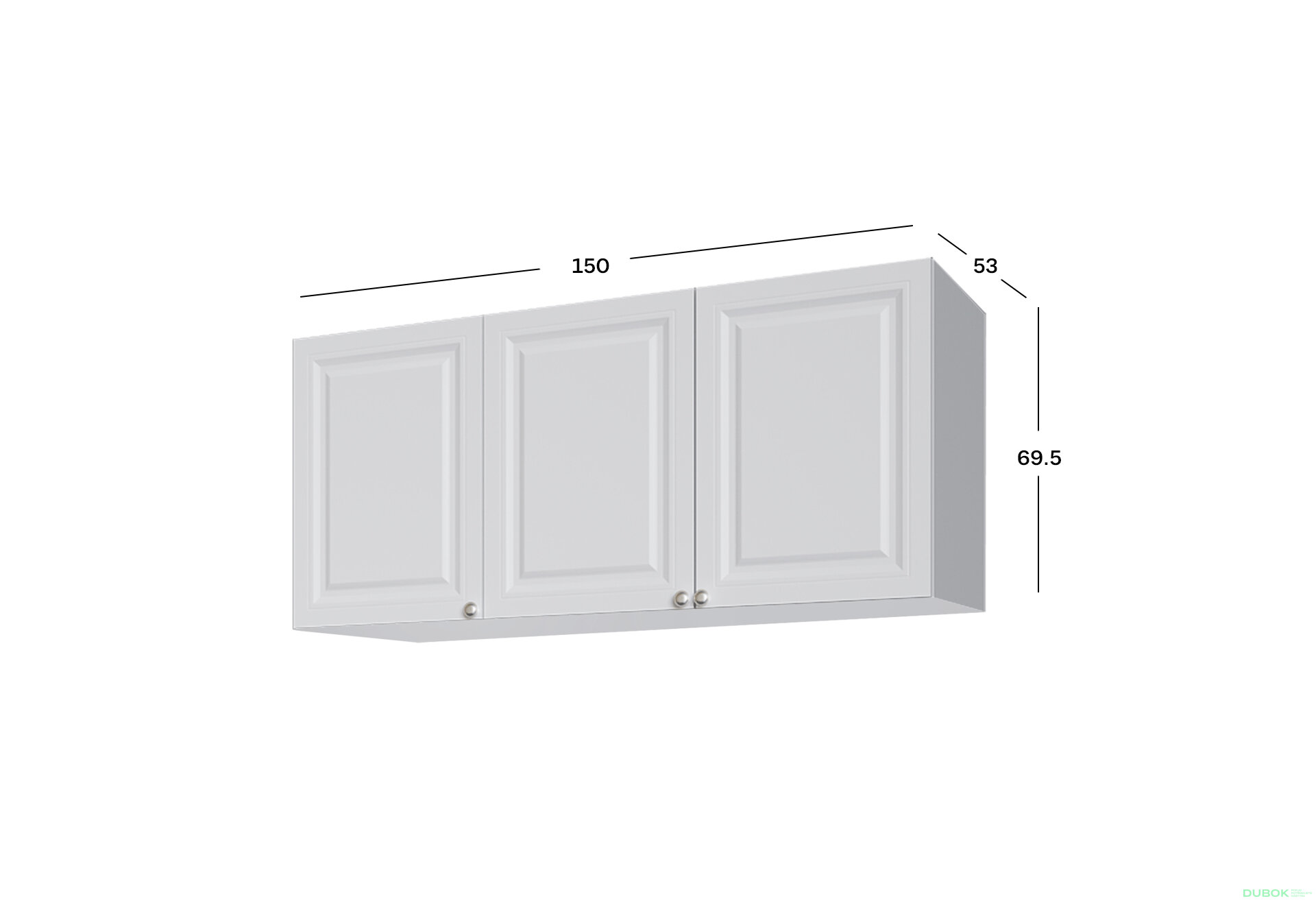 Fotografia 2 - Modul č. 32 + Fasády F-500*695 V.1 / V.2 Biela Madrid