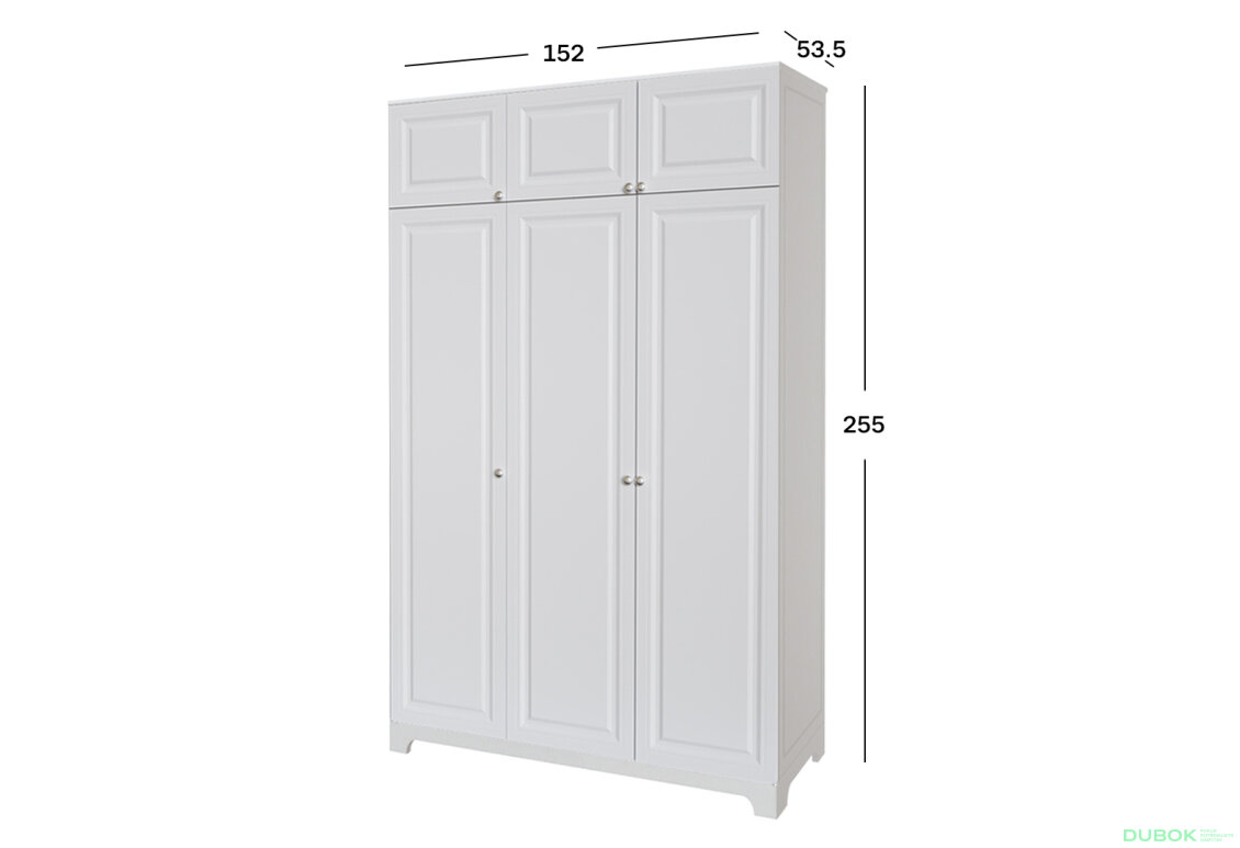 Fotografia 3 - Skriňa č. 3 / V.1 + Nástavec Madrid