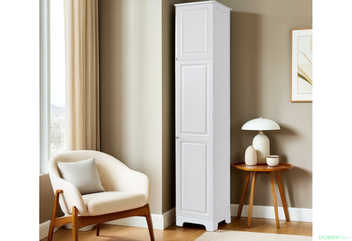 Fotografia 2 - Skrinka č. 1 / V.2 + Vysoká nástenná skriňa Madrid