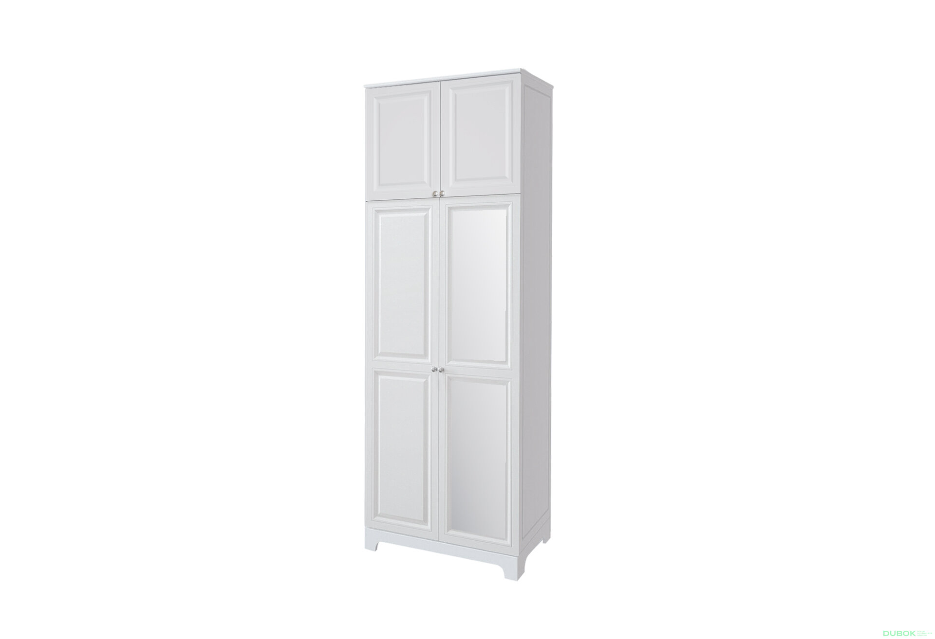 Fotografia 1 - Skriňa č. 2 / MDF V.2 + Zrkadlo V.2 + Vysoká nástenná skriňa Madrid