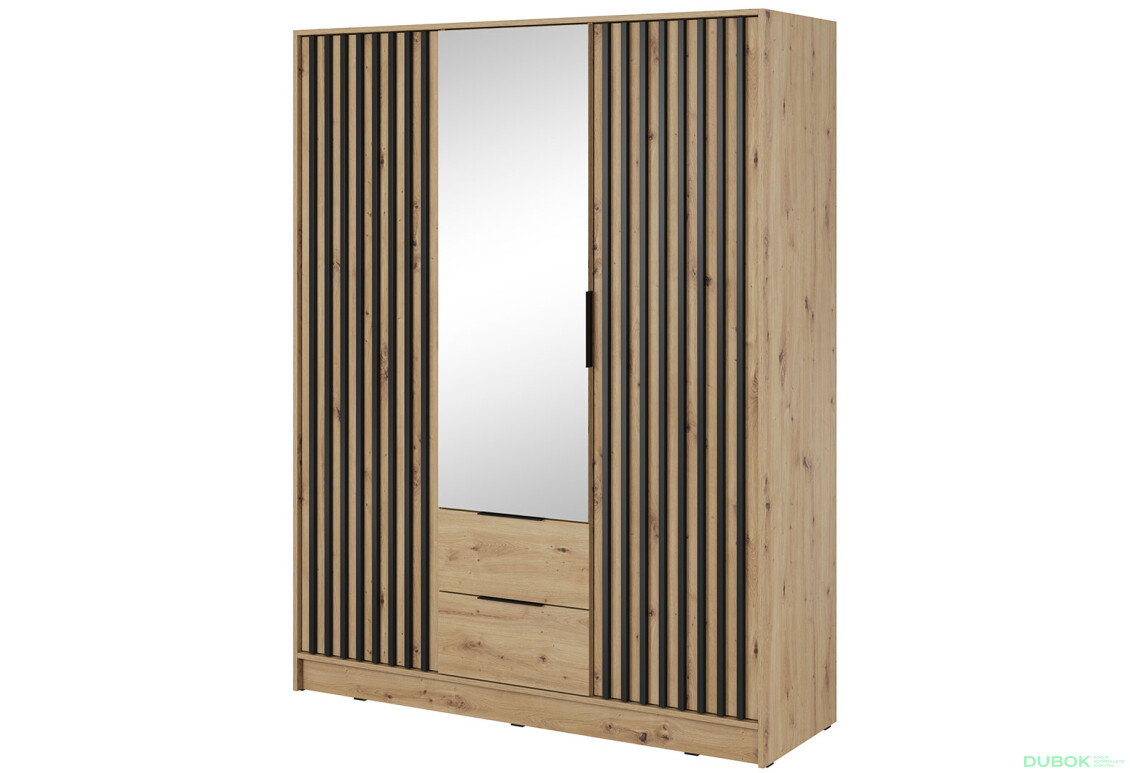 Skriňa 3D so zrkadlom artisan Nelly - Fotografia 1 Fotografia 1 - Skriňa 3D so zrkadlom artisan Nelly