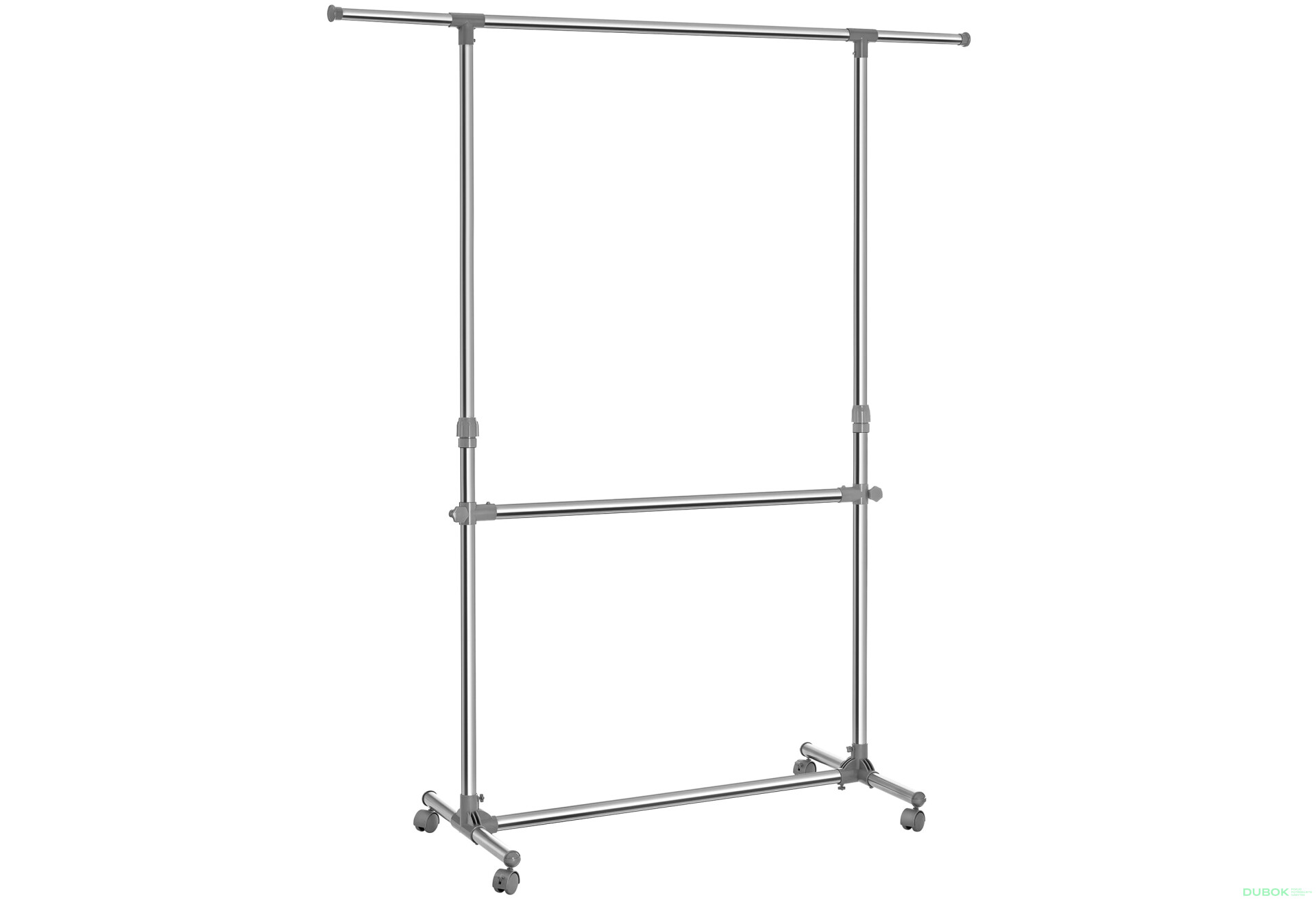 Wieszak na Ubrania na Kółkach - LLR401 - Fotografia 1 Fotografia 1 - Wieszak na Ubrania na Kółkach - LLR401