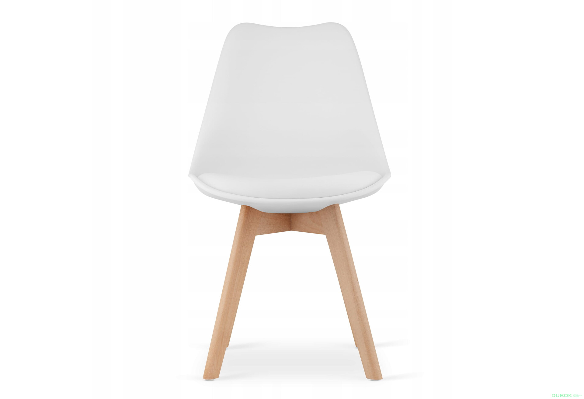 Zestaw stół prostokątny ADRIA 120x80 biały + 4 krzesła MARK białe - Fotografia 4 Fotografia 4 - Zestaw stół prostokątny ADRIA 120x80 biały + 4 krzesła MARK białe
