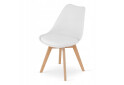Zestaw stół prostokątny ADRIA 120x80 biały + 4 krzesła MARK białe - Fotografia 7 Fotografia 7 - Zestaw stół prostokątny ADRIA 120x80 biały + 4 krzesła MARK białe