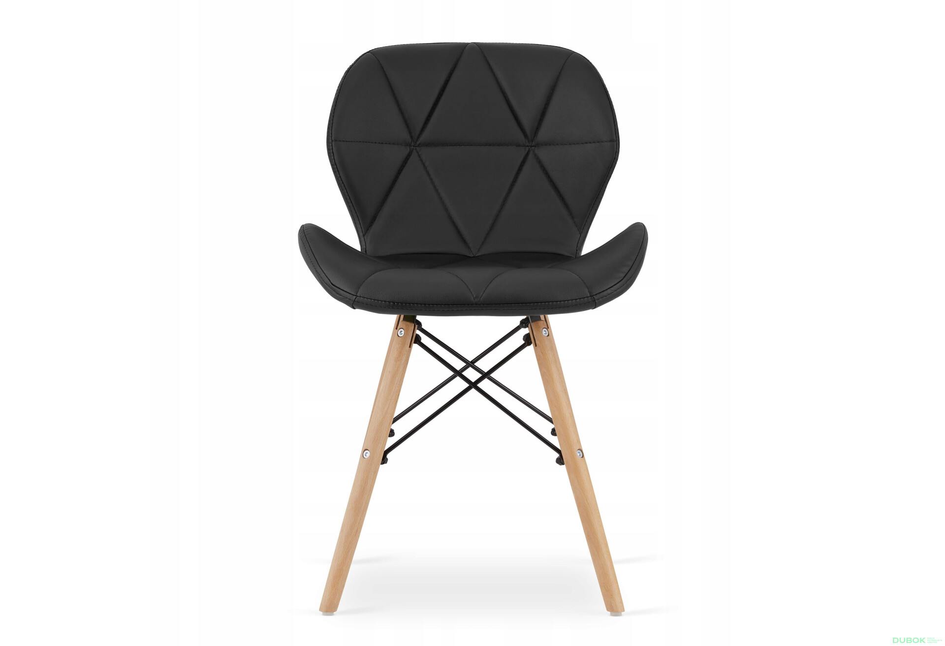 Zestaw stół prostokątny ADRIA 120x80 biały + 4 krzesła LAGO czarne - Fotografia 4 Fotografia 4 - Zestaw stół prostokątny ADRIA 120x80 biały + 4 krzesła LAGO czarne