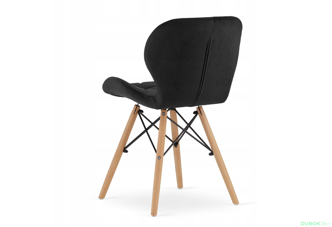 Zestaw stół prostokątny ADRIA 120x80 biały + 4 krzesła LAGO czarne - Fotografia 5 Fotografia 5 - Zestaw stół prostokątny ADRIA 120x80 biały + 4 krzesła LAGO czarne