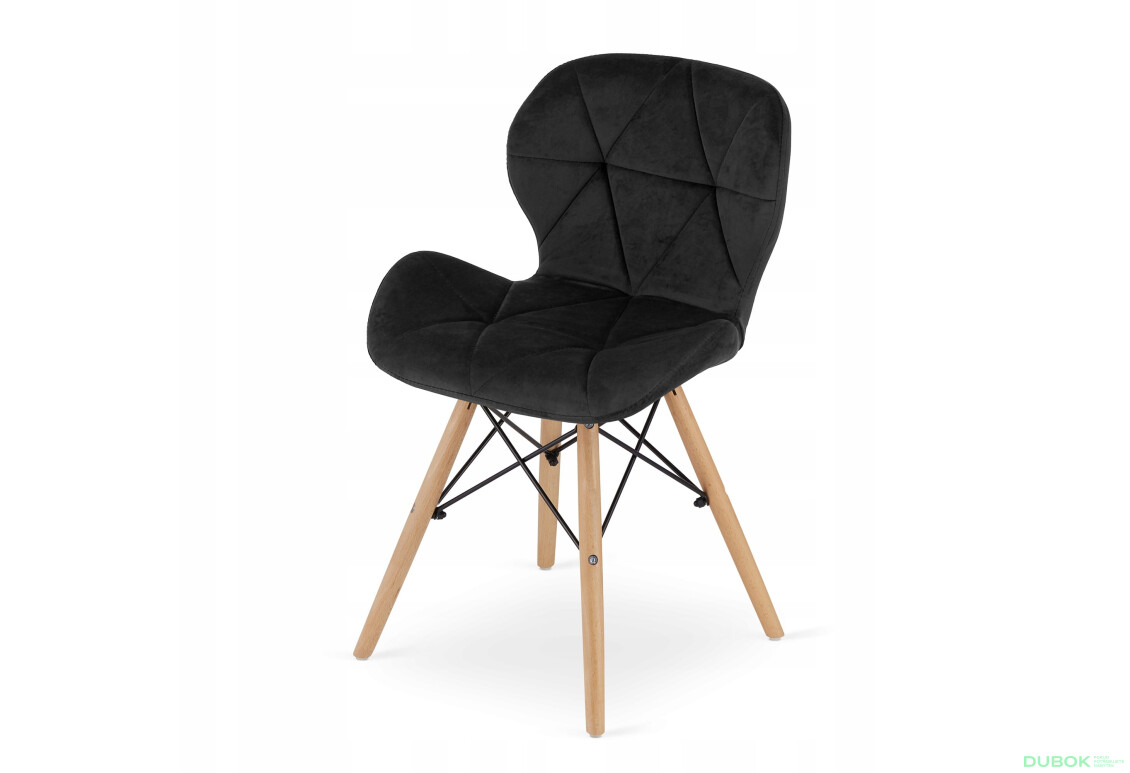 Zestaw stół prostokątny ADRIA 120x80 biały + 4 krzesła LAGO czarne - Fotografia 7 Fotografia 7 - Zestaw stół prostokątny ADRIA 120x80 biały + 4 krzesła LAGO czarne