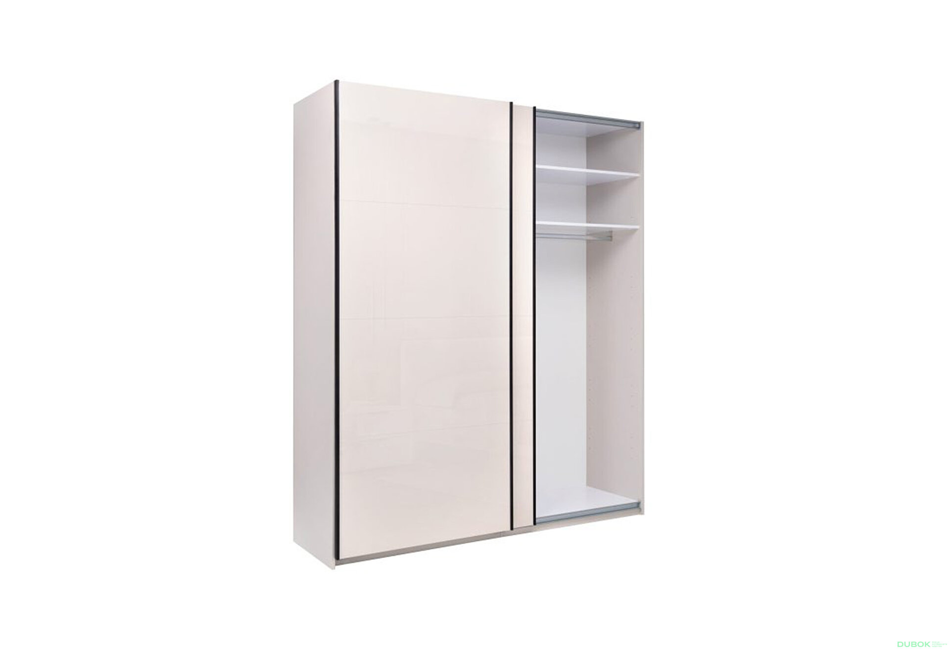 Fotografia 2 - Skriňa s posuvnými dverami 2.0х2.4m (Dvere kašmírový lesk) Lori