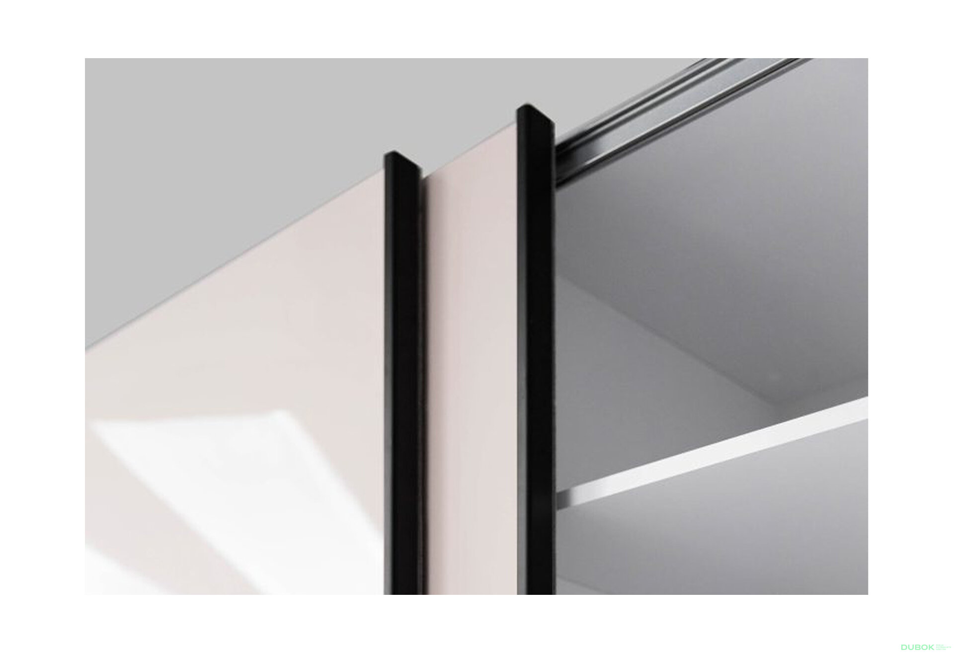 Fotografia 8 - Skriňa s posuvnými dverami 2.0х2.4m (Dvere kašmírový lesk) Lori