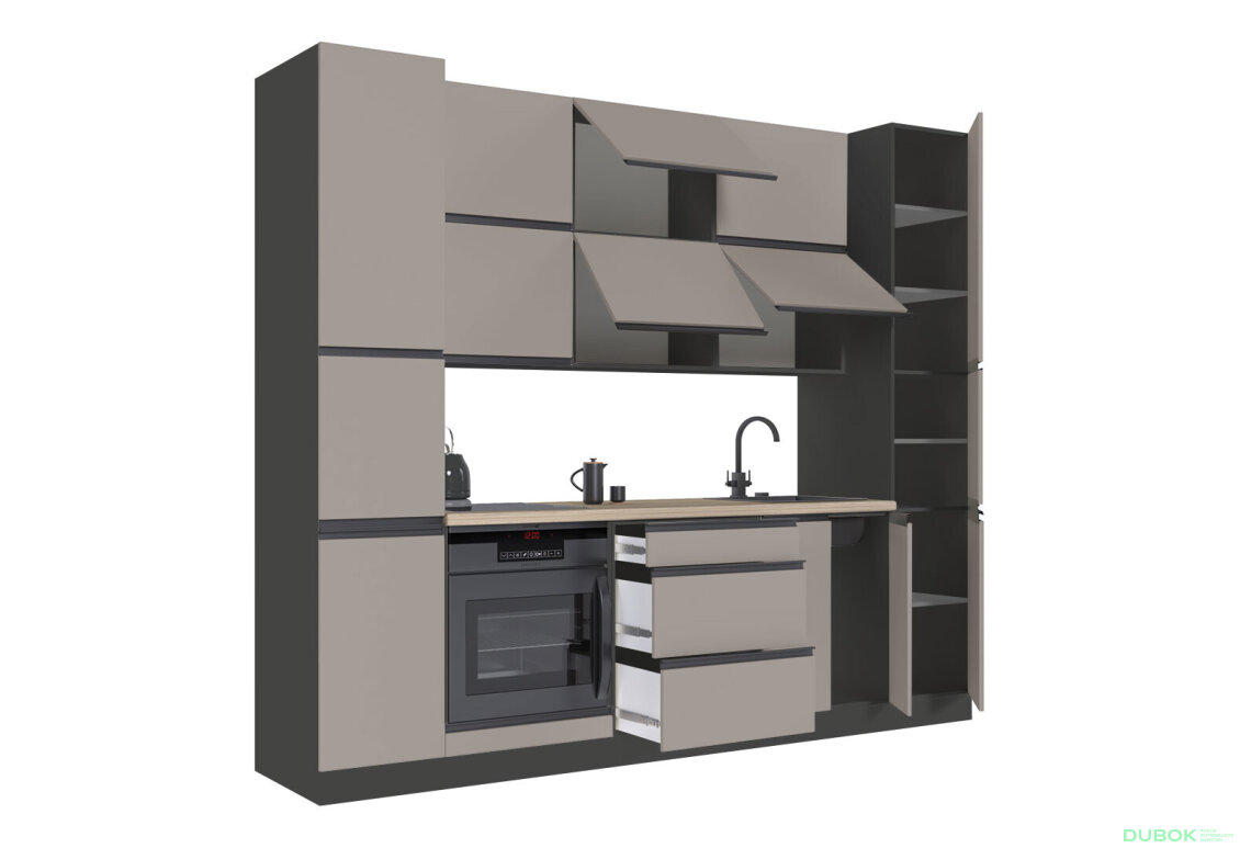 Fotografia 3 - Sada 2.6 Svetlo hnedá M02 RioLine Luxe / RíóLajn Lux Matný