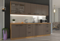 Fotografia 4 - Modulárna kuchyňa Bolonia dub artisan / truffle grey
