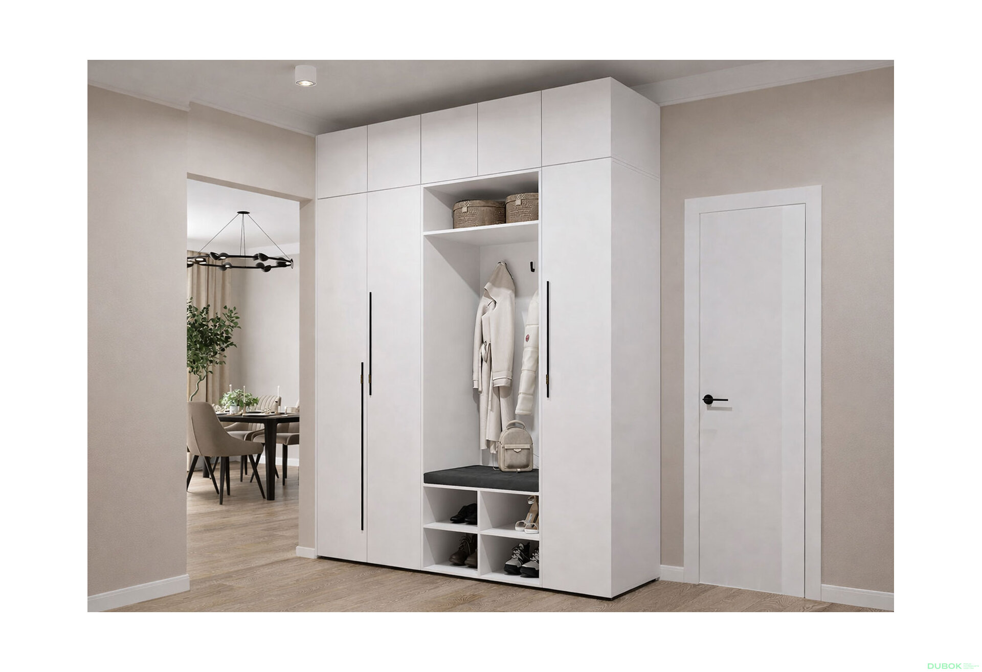 Fotografia 1 - Predsieň 200 cm nymphaea alba Space