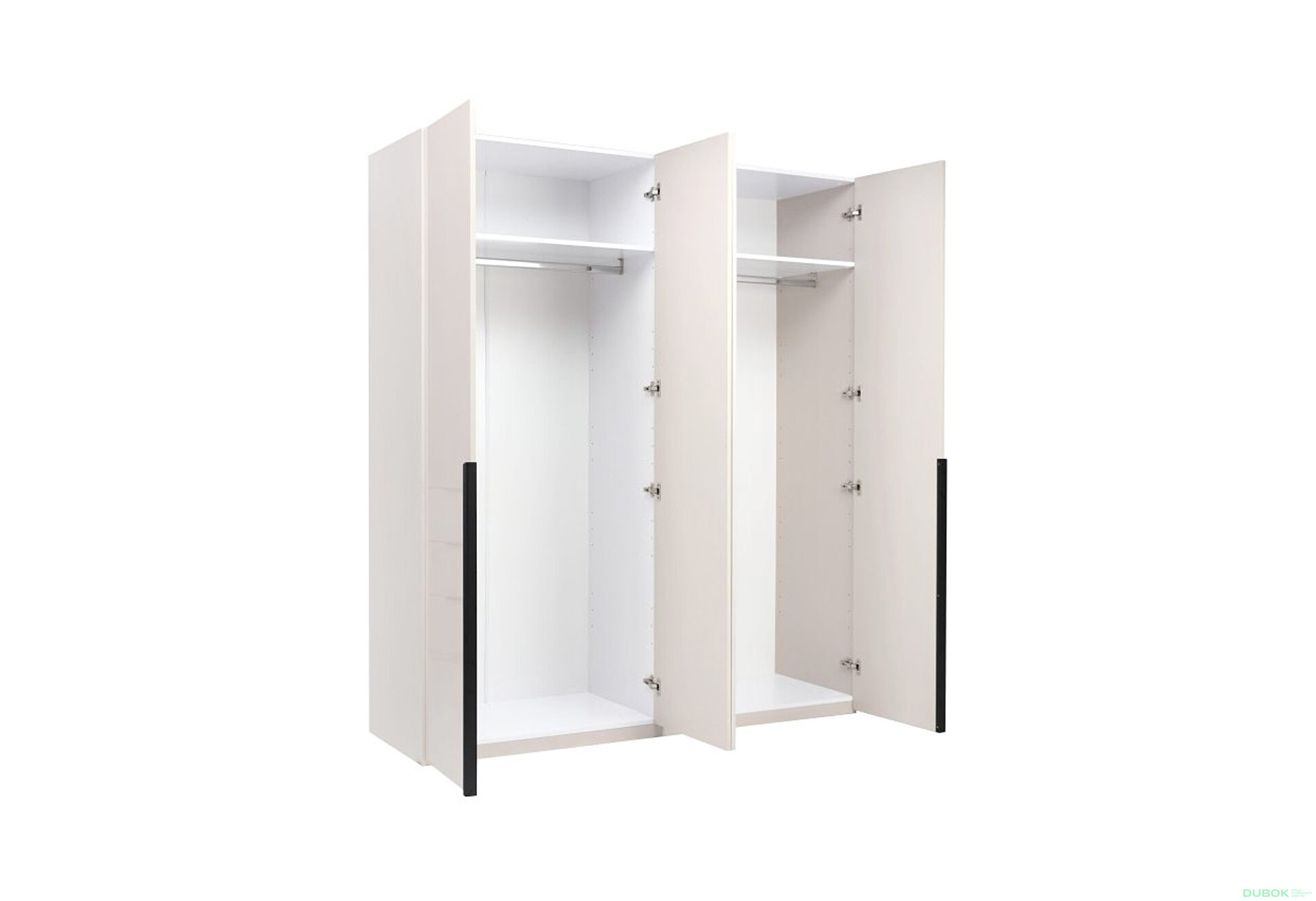 Fotografia 2 - Skriňa 4D so zrkadlom, kašmírový lesk Lori