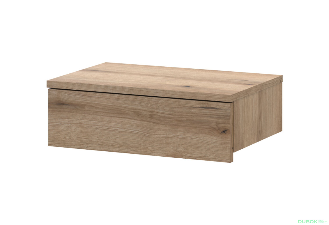 Nočný stolík Levía dub evoke 1š 46x31x15