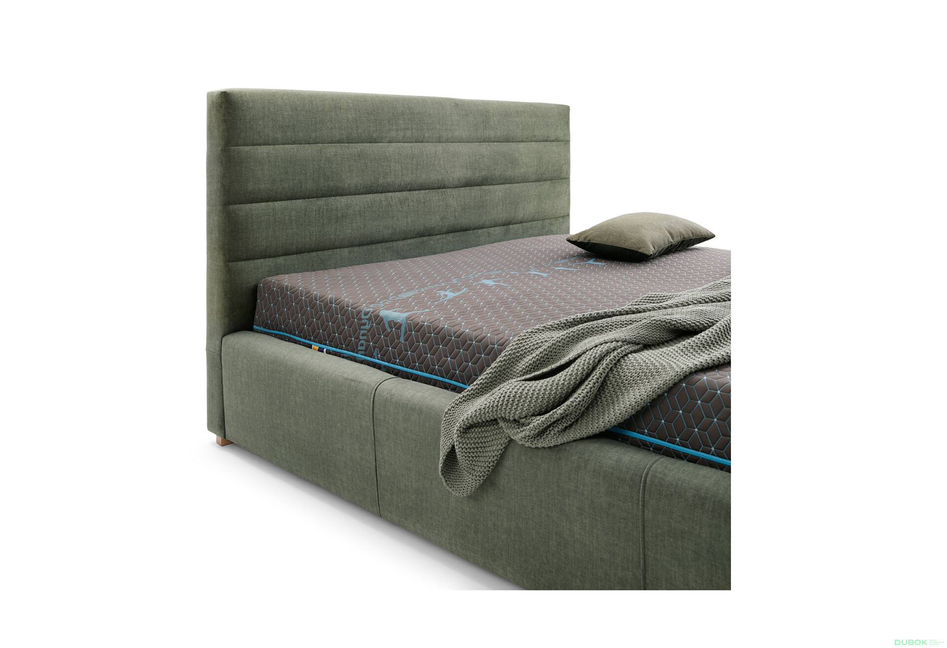 Fotografia 3 - Posteľ Sylvi 180x200 Vogue 11 SIC G4 Buk, hlavová opierka 106 cm