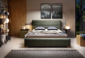 Fotografia 4 - Posteľ Sylvi 180x200 Vogue 11 SIC G4 Buk, hlavová opierka 106 cm