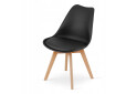 Zestaw stół prostokątny 120x80 dąb sonoma + 4 krzesła MARK czarne - Fotografia 7 Fotografia 7 - Zestaw stół prostokątny 120x80 dąb sonoma + 4 krzesła MARK czarne