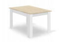 Zestaw stół prostokątny 120x80 dąb sonoma + 4 krzesła MARK szare - Fotografia 10 Fotografia 10 - Zestaw stół prostokątny 120x80 dąb sonoma + 4 krzesła MARK szare