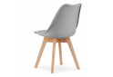 Zestaw stół prostokątny 120x80 dąb sonoma + 4 krzesła MARK szare - Fotografia 5 Fotografia 5 - Zestaw stół prostokątny 120x80 dąb sonoma + 4 krzesła MARK szare