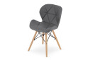 Zestaw stół prostokątny ADRIA 120x80 biały + 4 krzesła LAGO szare - Fotografia 7 Fotografia 7 - Zestaw stół prostokątny ADRIA 120x80 biały + 4 krzesła LAGO szare