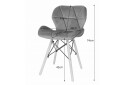 Zestaw stół prostokątny ADRIA 120x80 czarny + 4 krzesła LAGO zielone - Fotografia 8 Fotografia 8 - Zestaw stół prostokątny ADRIA 120x80 czarny + 4 krzesła LAGO zielone