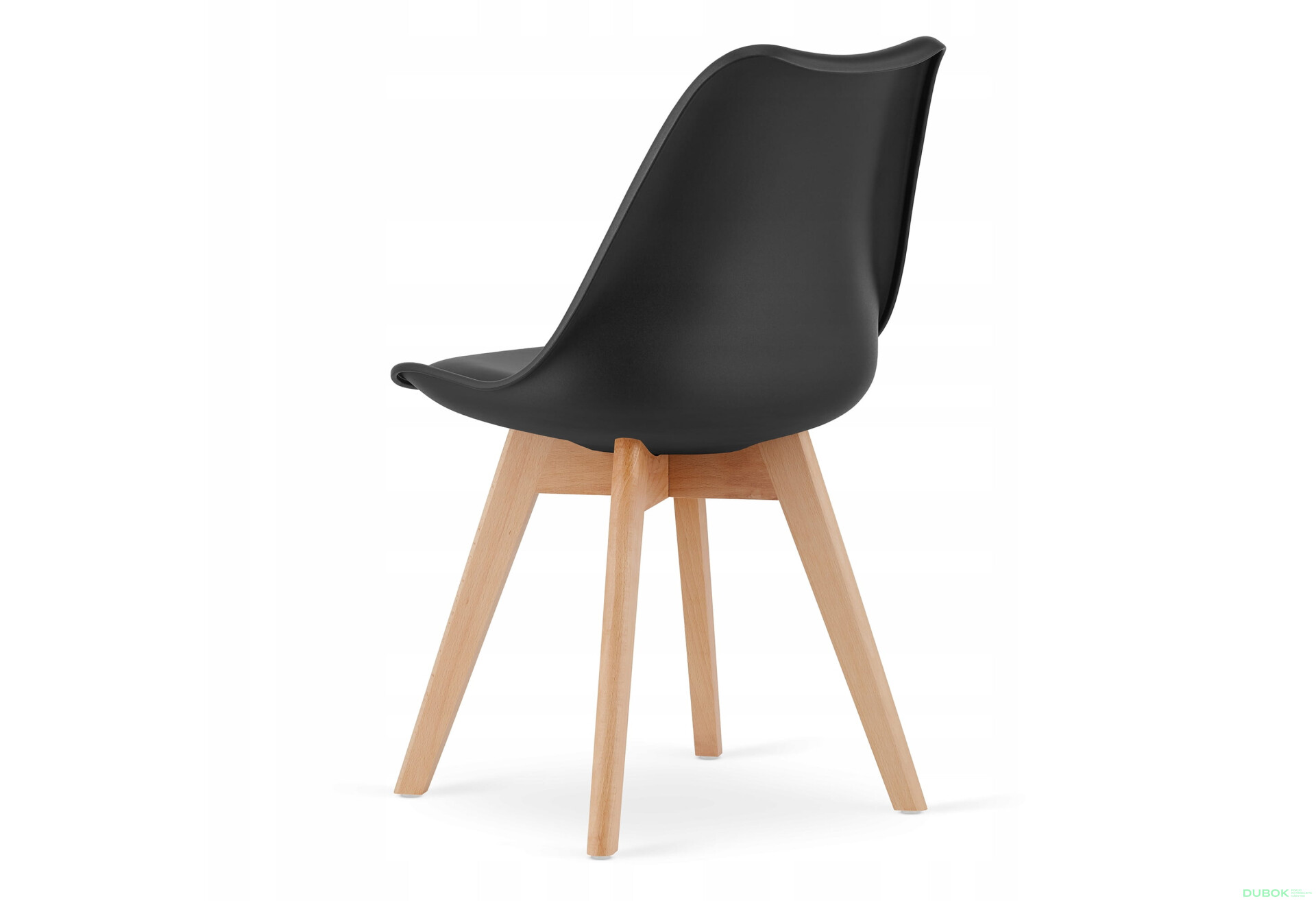 Zestaw stół prostokątny ADRIA 120x80 czarny + 4 krzesła MARK czarne - Fotografia 5 Fotografia 5 - Zestaw stół prostokątny ADRIA 120x80 czarny + 4 krzesła MARK czarne