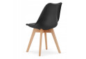 Zestaw stół prostokątny ADRIA 120x80 czarny + 4 krzesła MARK czarne - Fotografia 5 Fotografia 5 - Zestaw stół prostokątny ADRIA 120x80 czarny + 4 krzesła MARK czarne