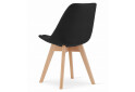 Zestaw stół prostokątny ADRIA 120x80 czarny + 4 krzesła NORI czarne - Fotografia 5 Fotografia 5 - Zestaw stół prostokątny ADRIA 120x80 czarny + 4 krzesła NORI czarne