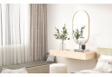 Lustro owalne 80x40cm złota rama - Fotografia 8 Fotografia 8 - Lustro owalne 80x40cm złota rama