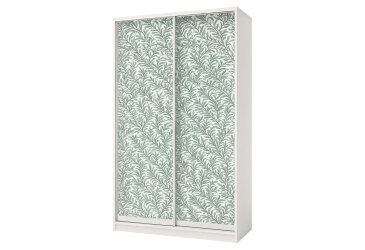 Skriňa Rim-Veneziano 2D 1.2 m biela s fasádami fototlač F2001