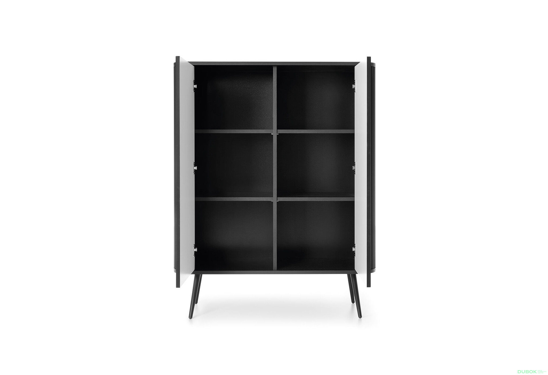 Komoda K-103 čierna, čierne nohy Zova - Fotografia 3 Fotografia 3 - Komoda K-103 čierna, čierne nohy Zova