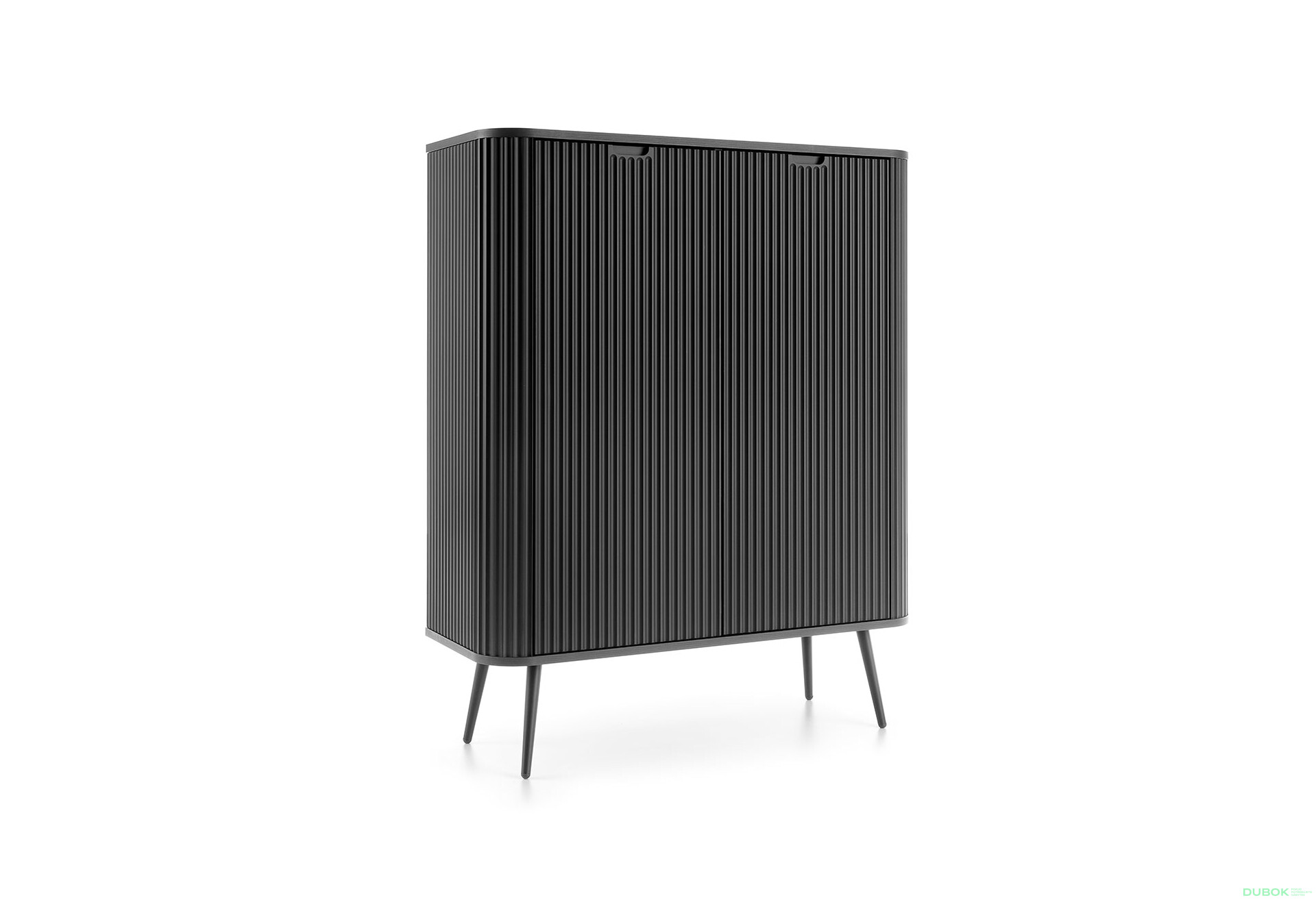 Komoda K-103 čierna, čierne nohy Zova - Fotografia 4 Fotografia 4 - Komoda K-103 čierna, čierne nohy Zova