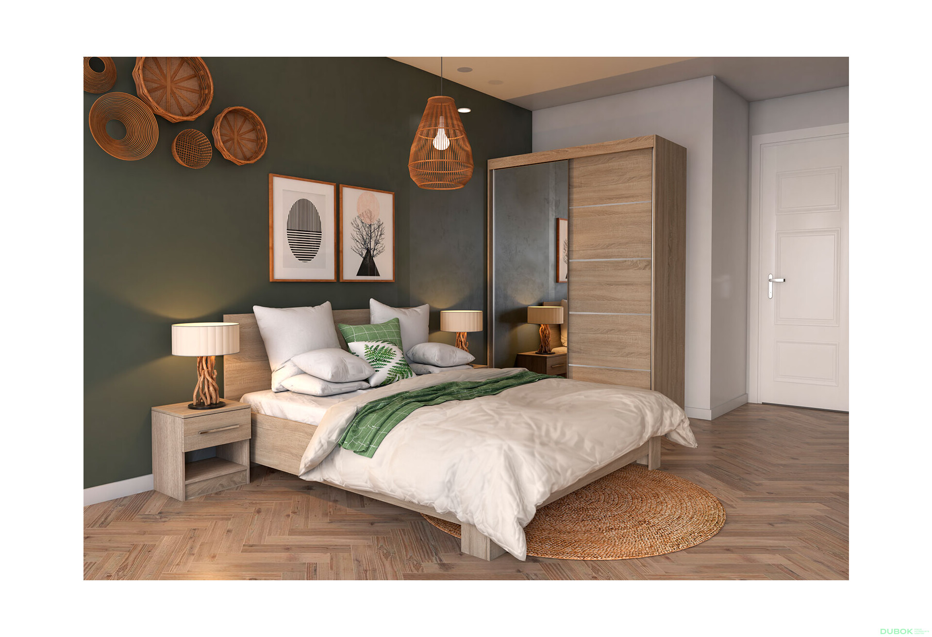 Fotografia 1 - Spálňa 2D Aj dub sonoma