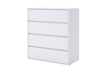 Komoda 4šx Super Mat Biela